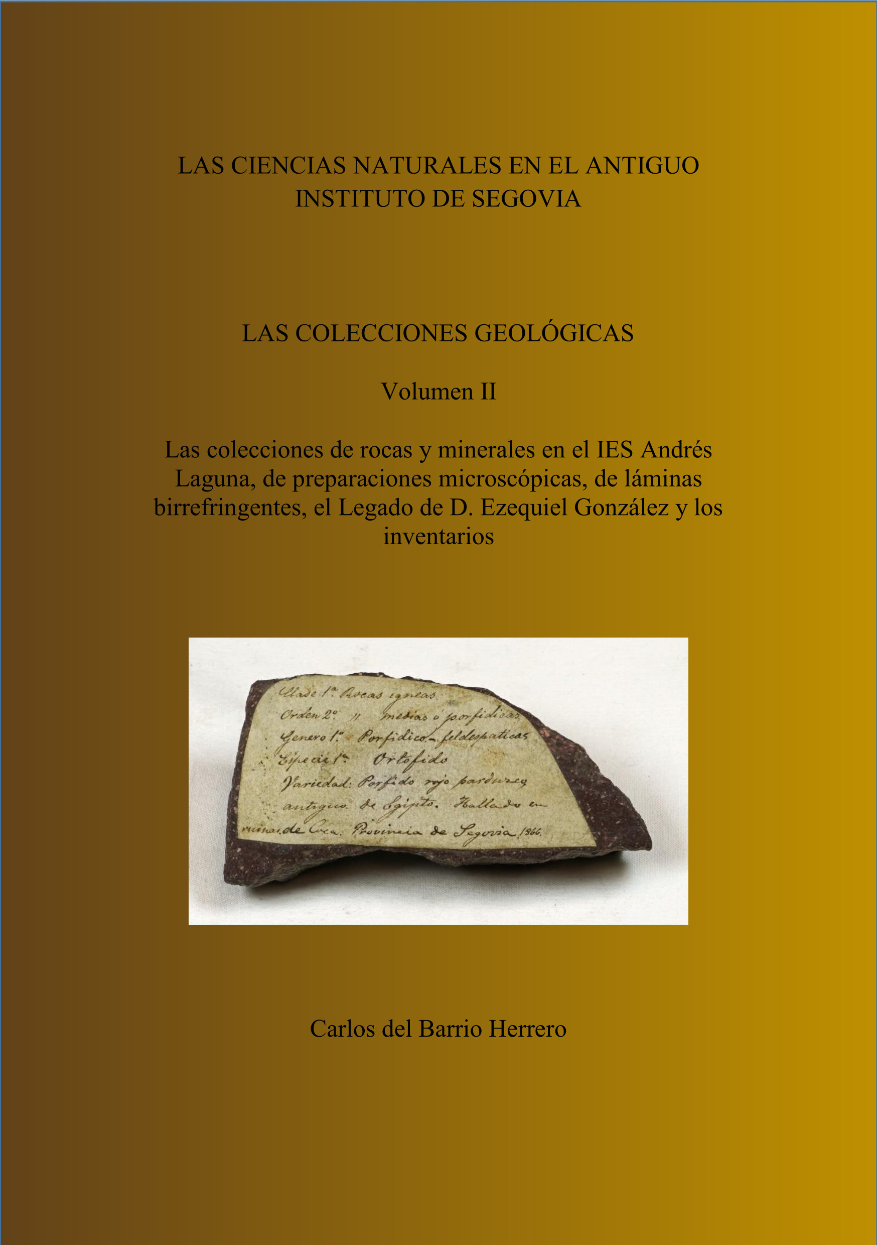 Libro colecciones geológicas II