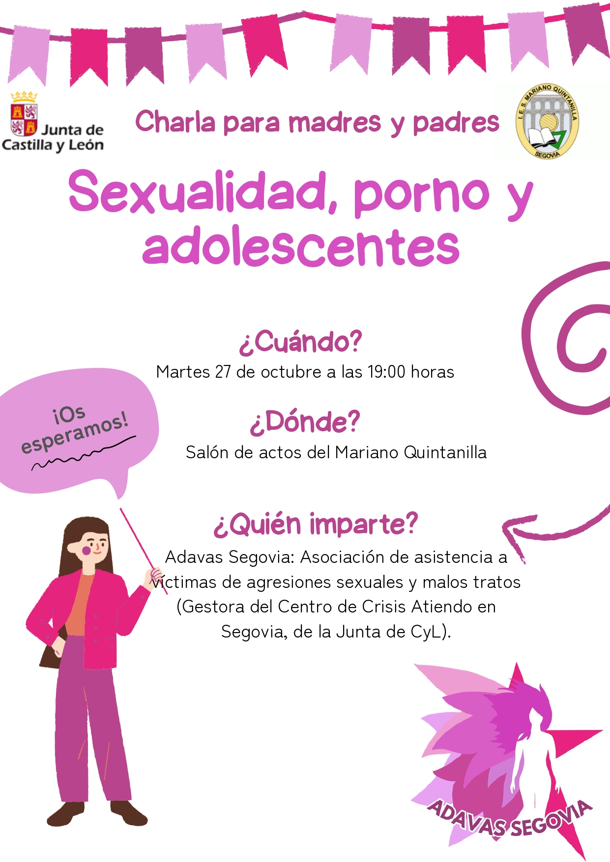 CHARLA PARA MADRE Y PADRE - SEXUALIDAD, PORNO Y ADOLESCENCIA